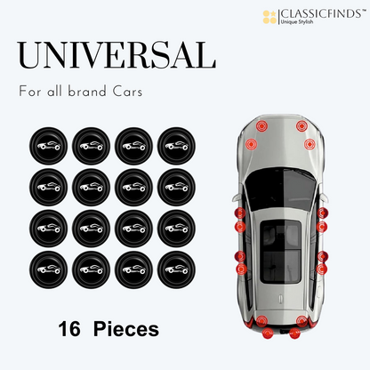 ClassicFinds™ Car No Shock/Sound Button (16 Pieces)